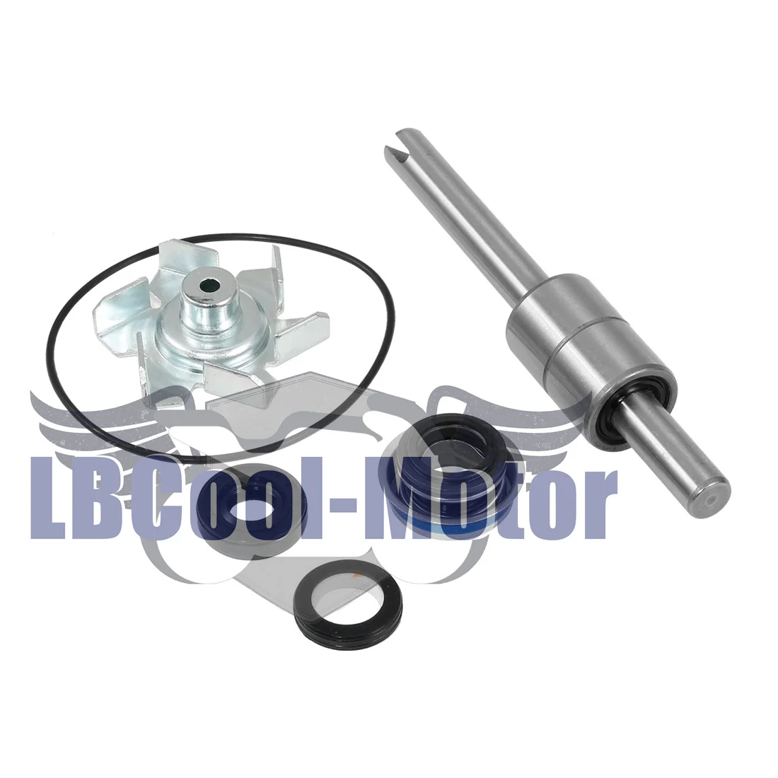 Motorcycle Water Pump Repair Kit For Honda VFR800 2002-2009 2003 2004 2005 2006 2007 2008 19200-MCW-000 Seal Gasket O-ring Set