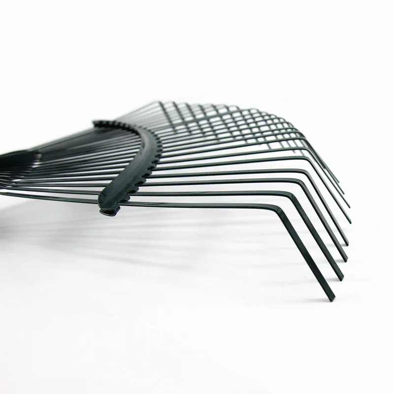 1pc High Quality Durable Grass Rake Head Metal Grass Rake Head Fall Winter Leaf Cleaning Grass Rake Head Gardening Accessories