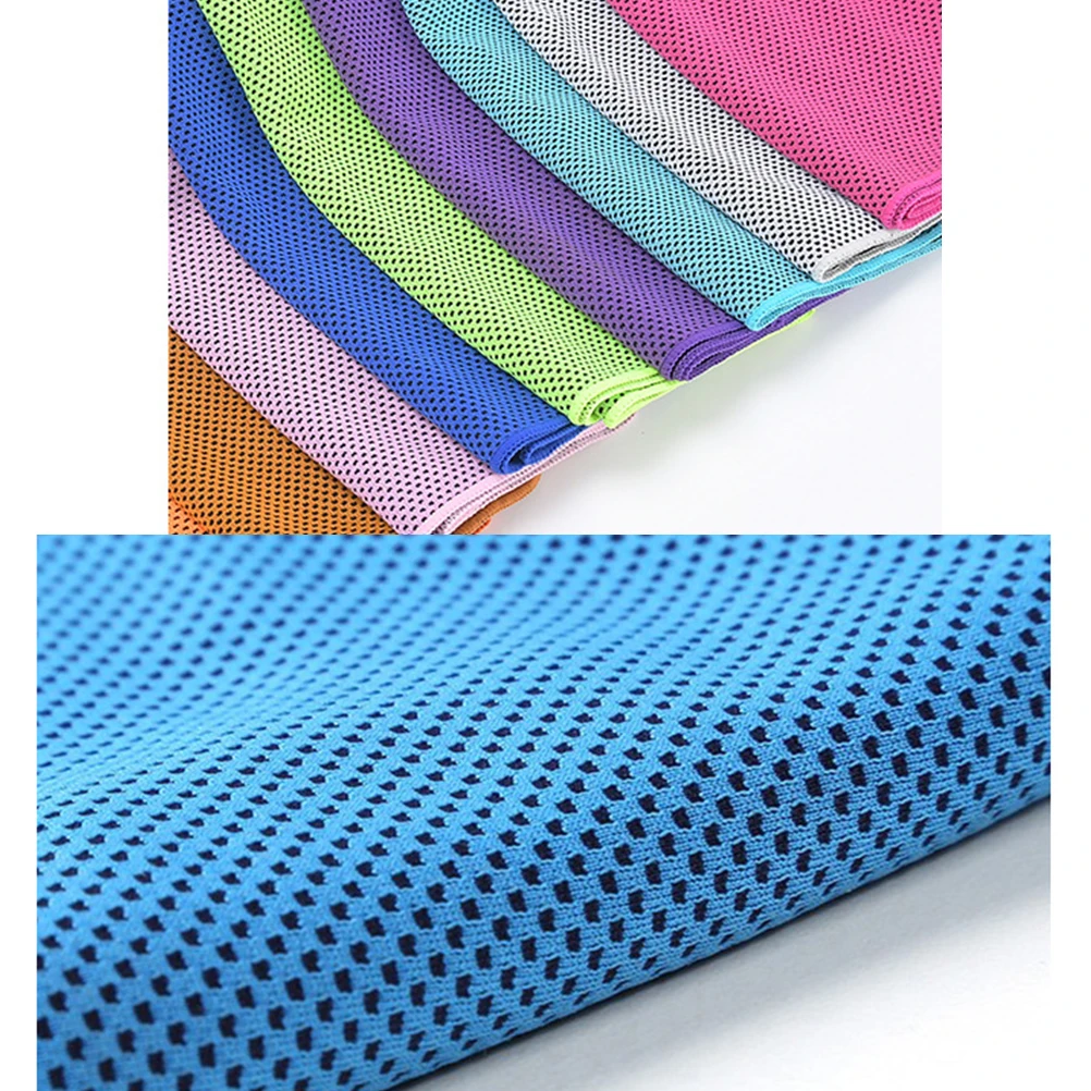

Quick-drying Ice-sensing Towel Cooling Portable Accessory Polyester