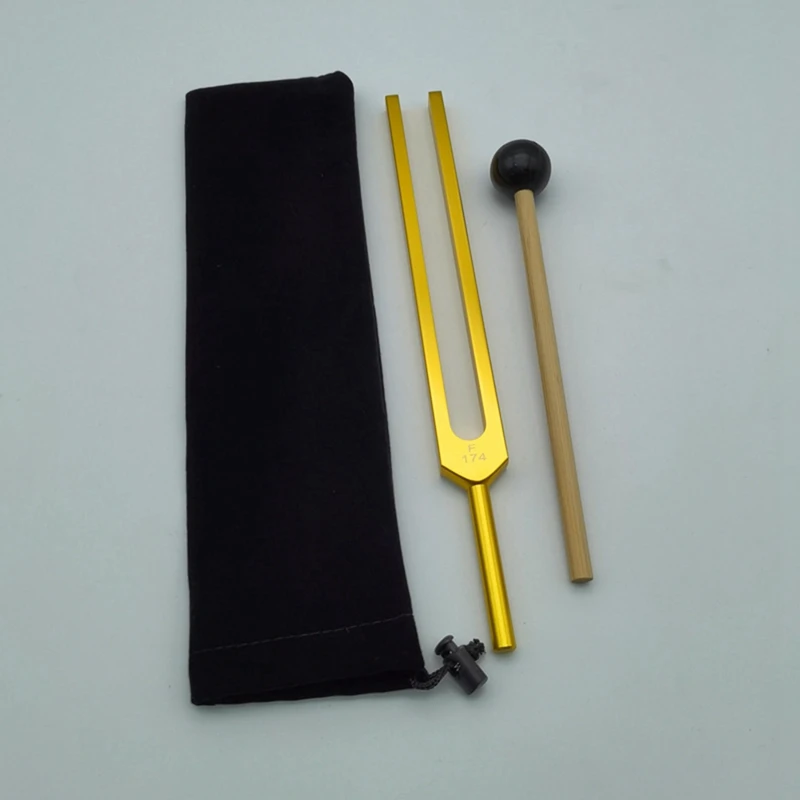 Promotion! Aluminum Alloy Tuning Fork Set Sound Therapy Instrument Musical Instrument Accessories Relieve Work Stress