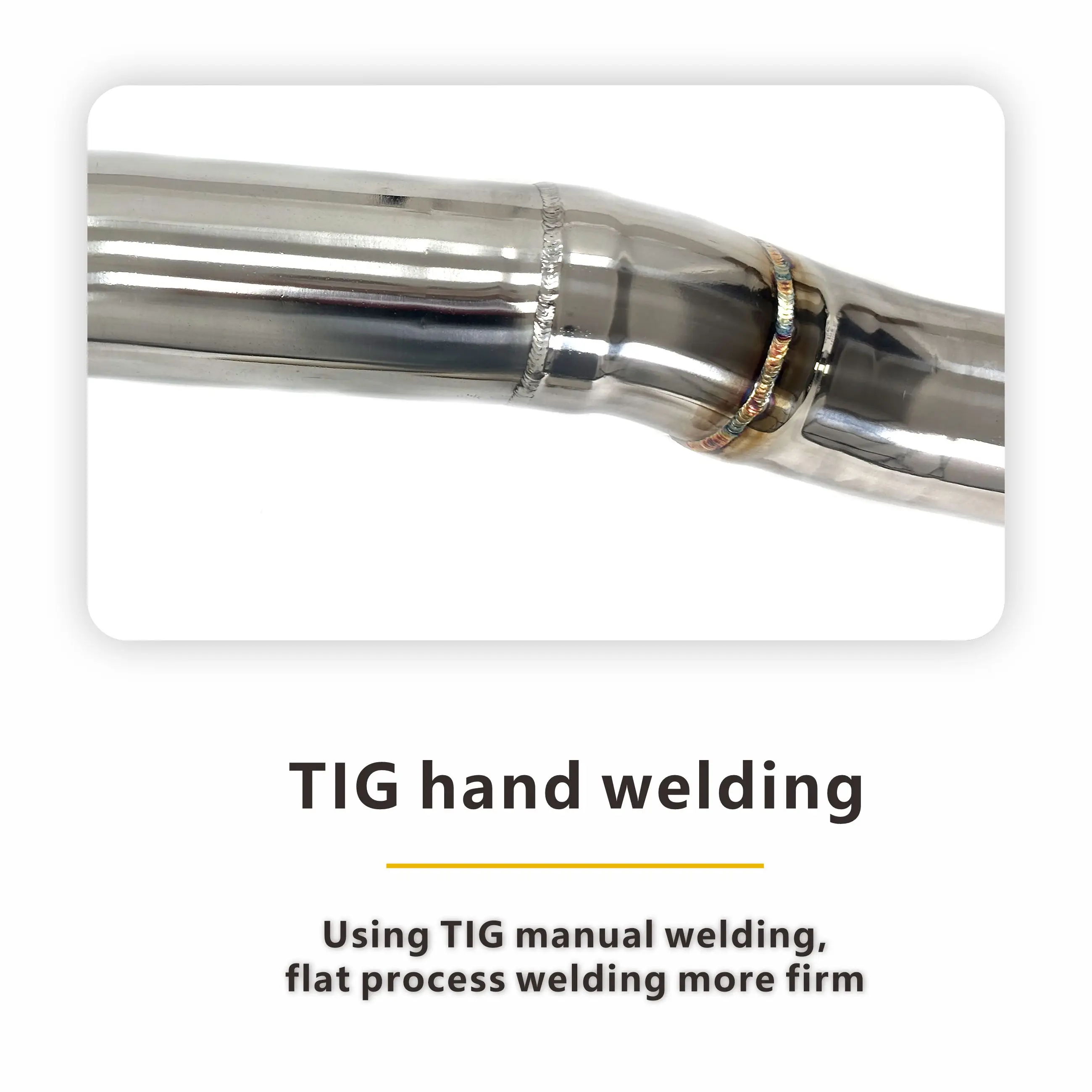 لمرسيدس بنز GT43 GT50 E53 GT53 صمام القط الخلفي نظام العادم الفولاذ المقاوم للصدأ أداء الخمار #3