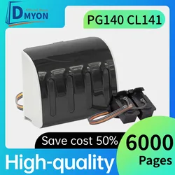 DMYON Compatible PG140 CL141 ciss ink tank kit for sistema continuo for Canon Pixma MG3610 MG3510 MG2580 MG2400 MG2500 IP2880