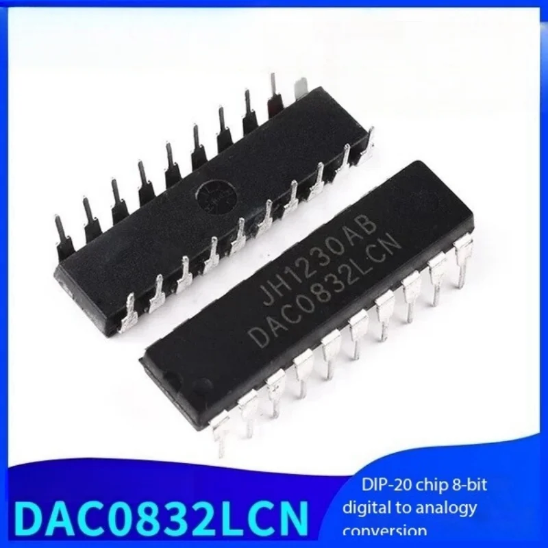 

1PCS DA0832LCN Direct 8-Bit Digital-to-Analog Converter Parallel DA Converter DIP-20