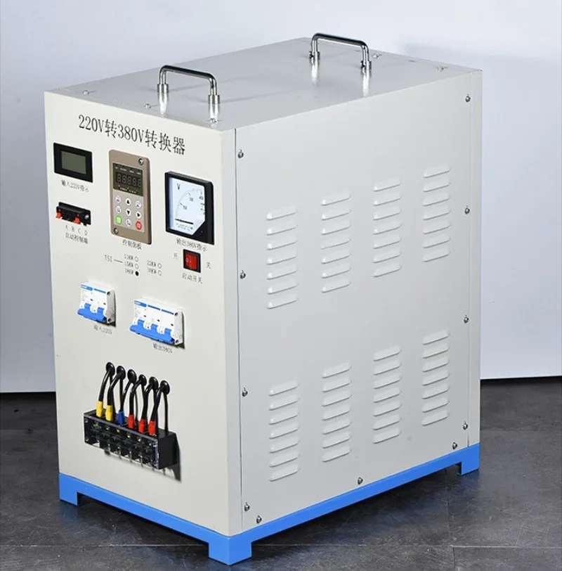 Single to three-phase converter 220V 380V, pure sine wave output, customizable power inverter
