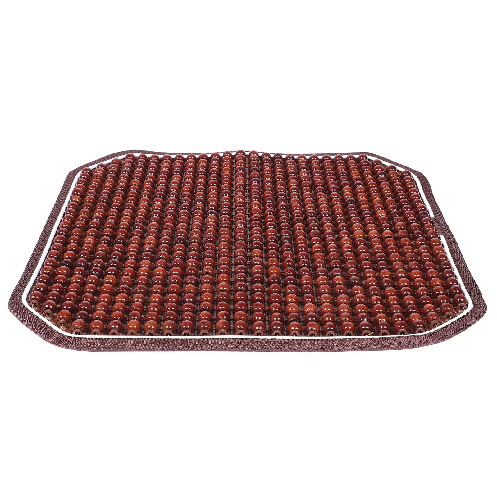 

Wood Bead Summer Cushion Cushion ange Car Chair Pad Cooling Breathable Summer Sofa Office Supply Hip Support Durability