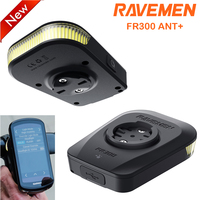 RAVEMEN FR300 ANT+ Bike Front Light for Garmin Connectivity Smarter Control Bicycle LED Headlight Auto on/off USB Rechargeable