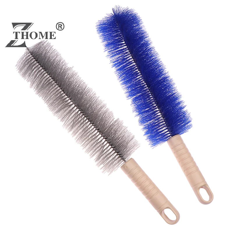 Fan Brush Bendable Microfibre Duster Household Dust Remover Cleanning Brush For Air-Conditioner Furniture Shutter Car Cleaner