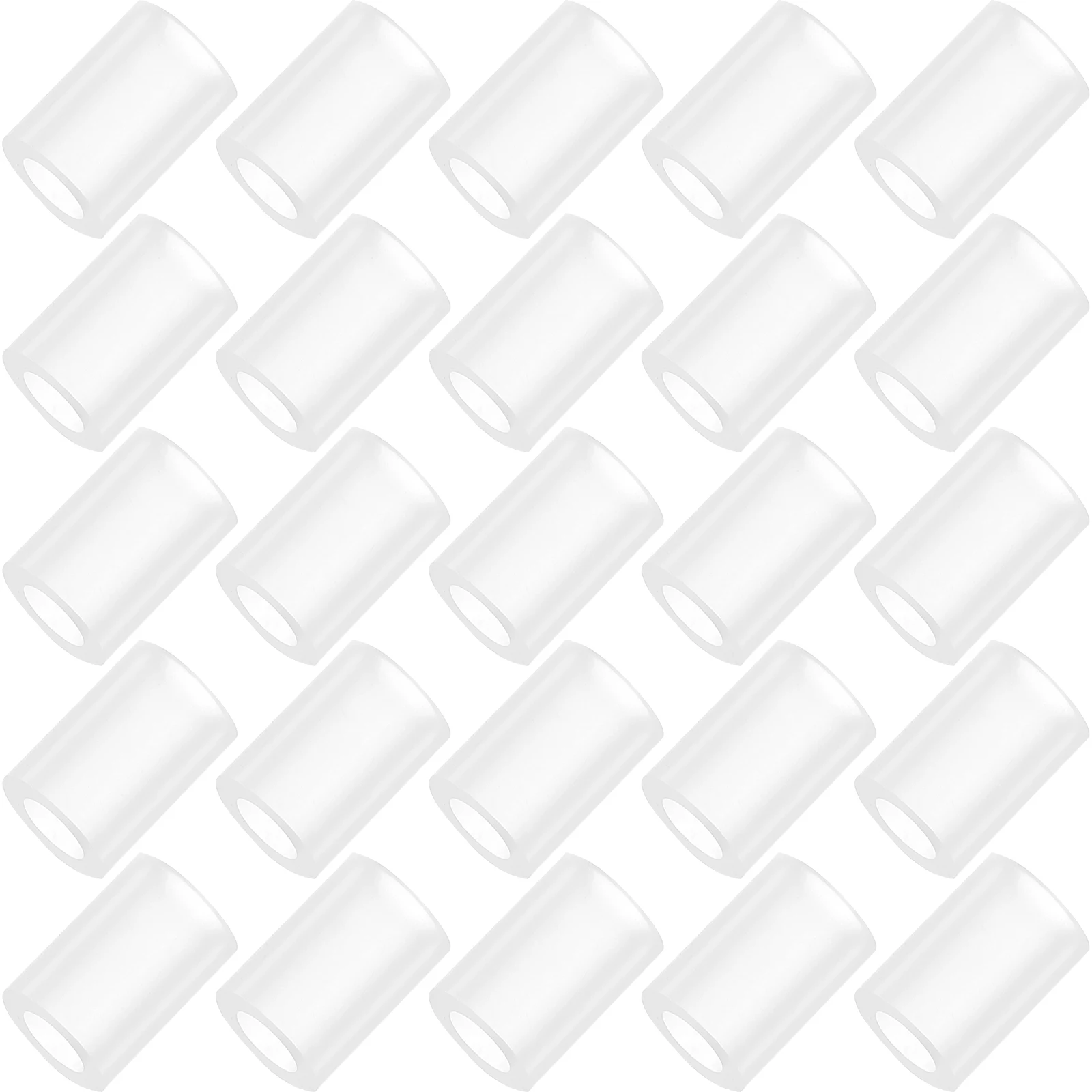 

50 Pcs Guitar Pickup Hose Mounting Rubber Tubing Variable Accessories