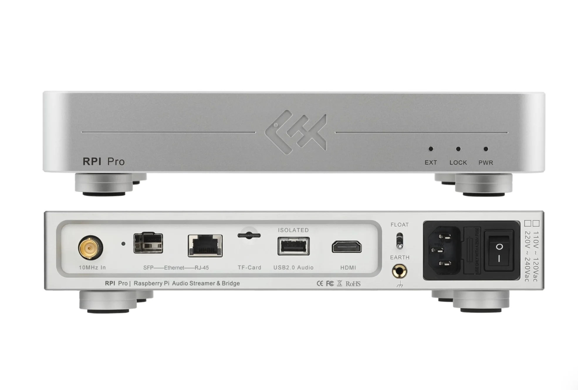 LHY Audio RPI Pro Streaming Digital Music Carousel Roon Bridge Bridge Fever Player