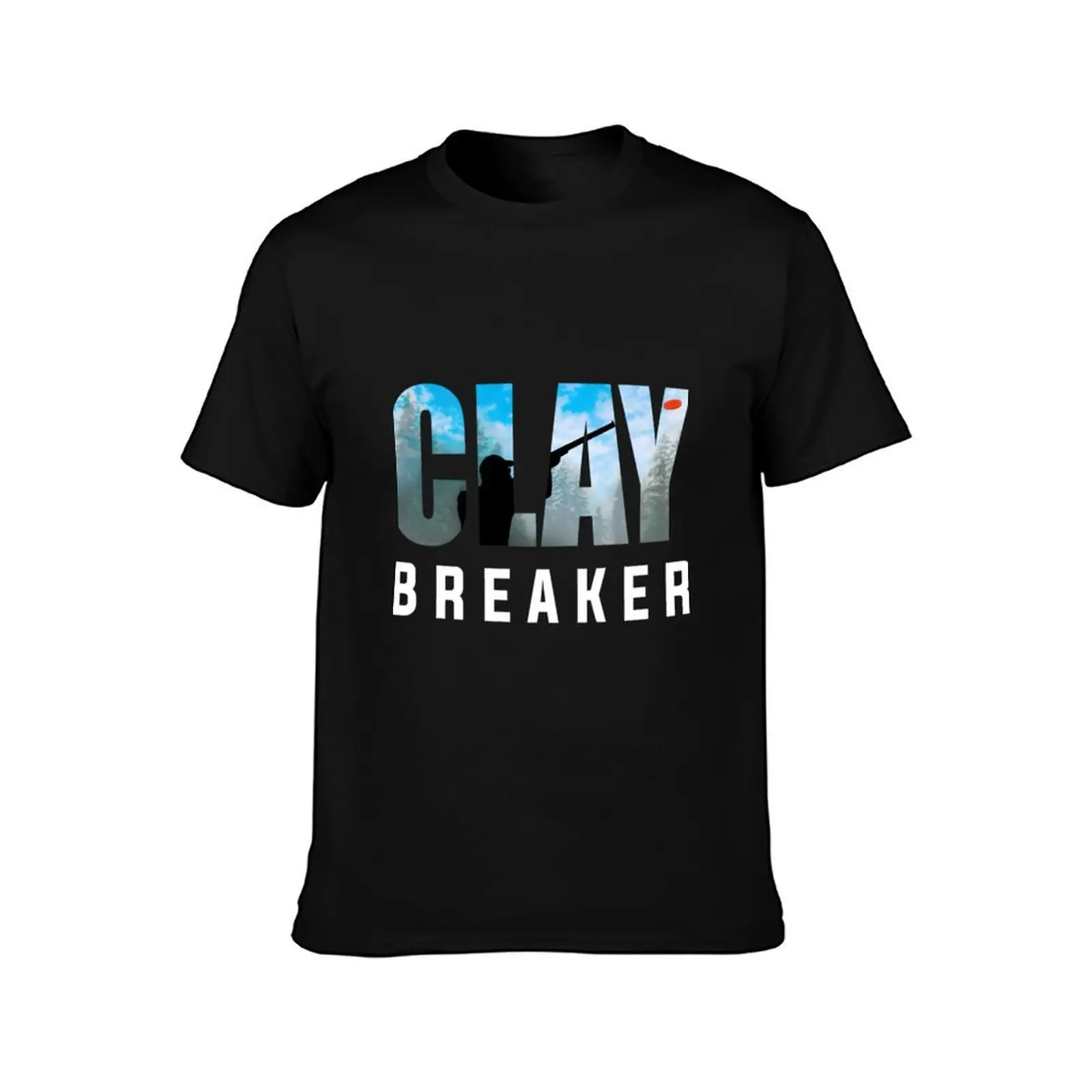 Clay Breaker - Clay Pigeon Shooting Shot Gun Skeet Trap Target T-Shirt Halloween Theme T-Shirt