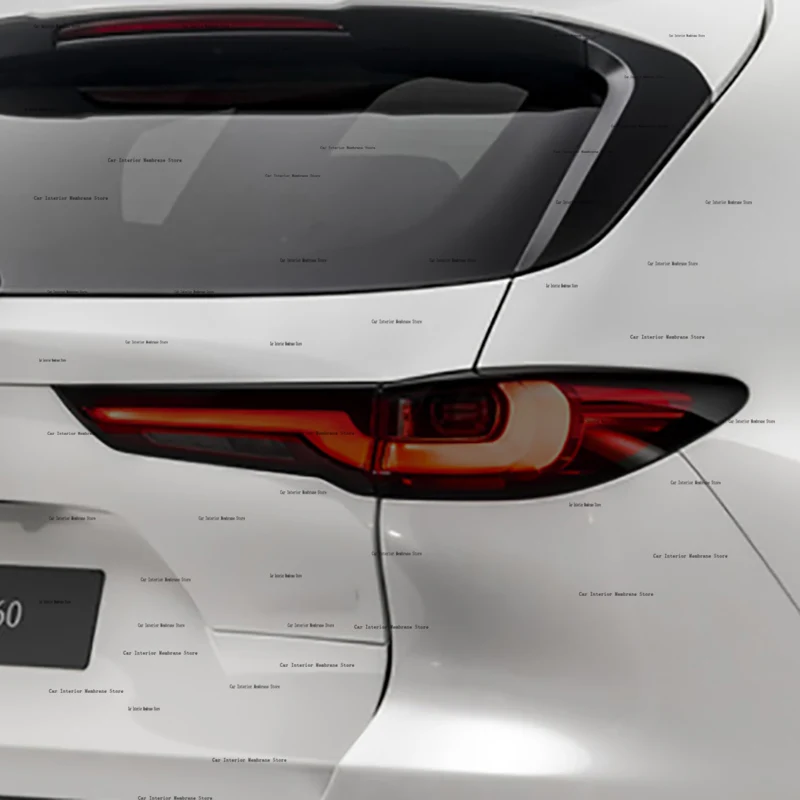 

For MAZDA CX-90 2024-2025 Rear Headlamp Car Styling Sticker Headlamps TPU Smoked Black taillight Protector Film accessories