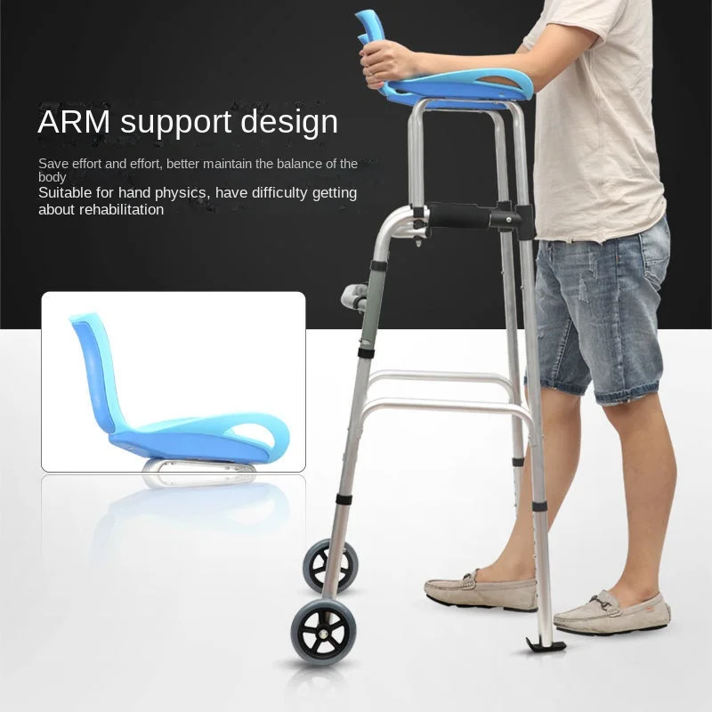 Walker Assist Walking Rehabilitation Mobility Aid Tool Lower Limb Training Stand Elderly Stroke Hemiplegia Sequela Equipment