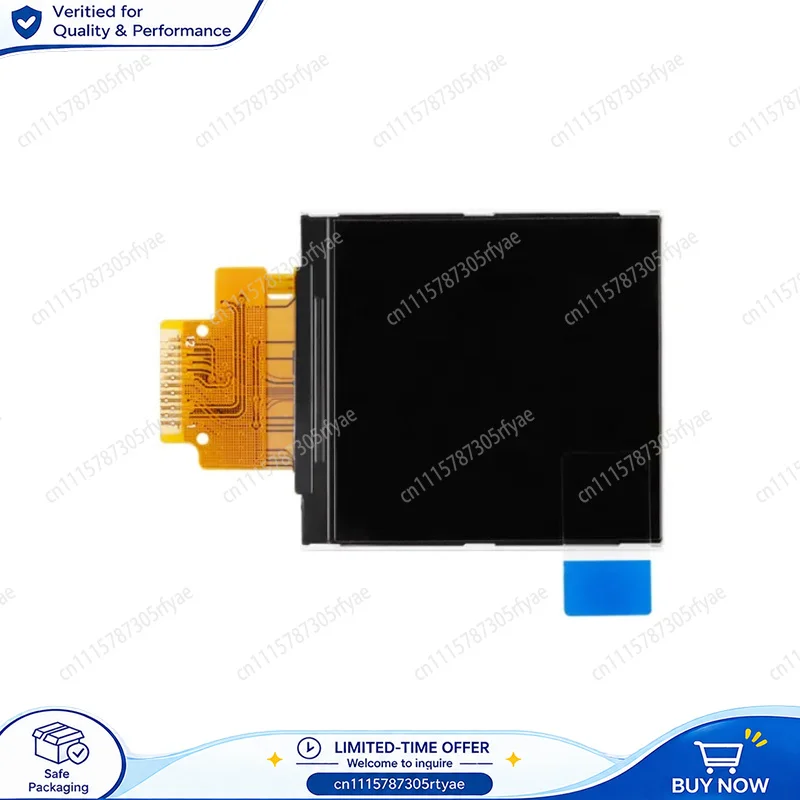 1.54 Inch TFT Display IPS LCD Screen 240x240 Resolution SPI Interface Color Bare Display Panel High Resolution Screen Module