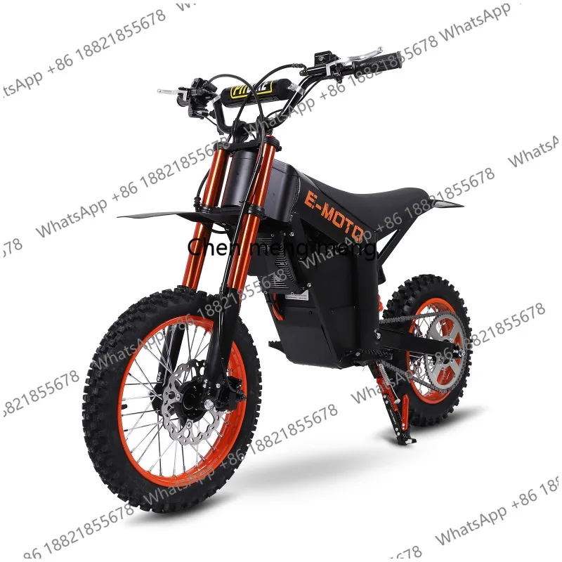 Light two-wheeled long-range, off-road electric motorcycle