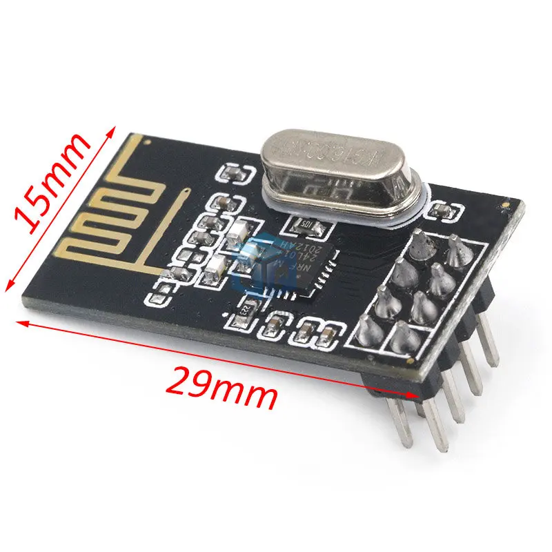 Wireless Transceiver NRF24L01+ 2.4GHz Antenna Module For Microcontroll