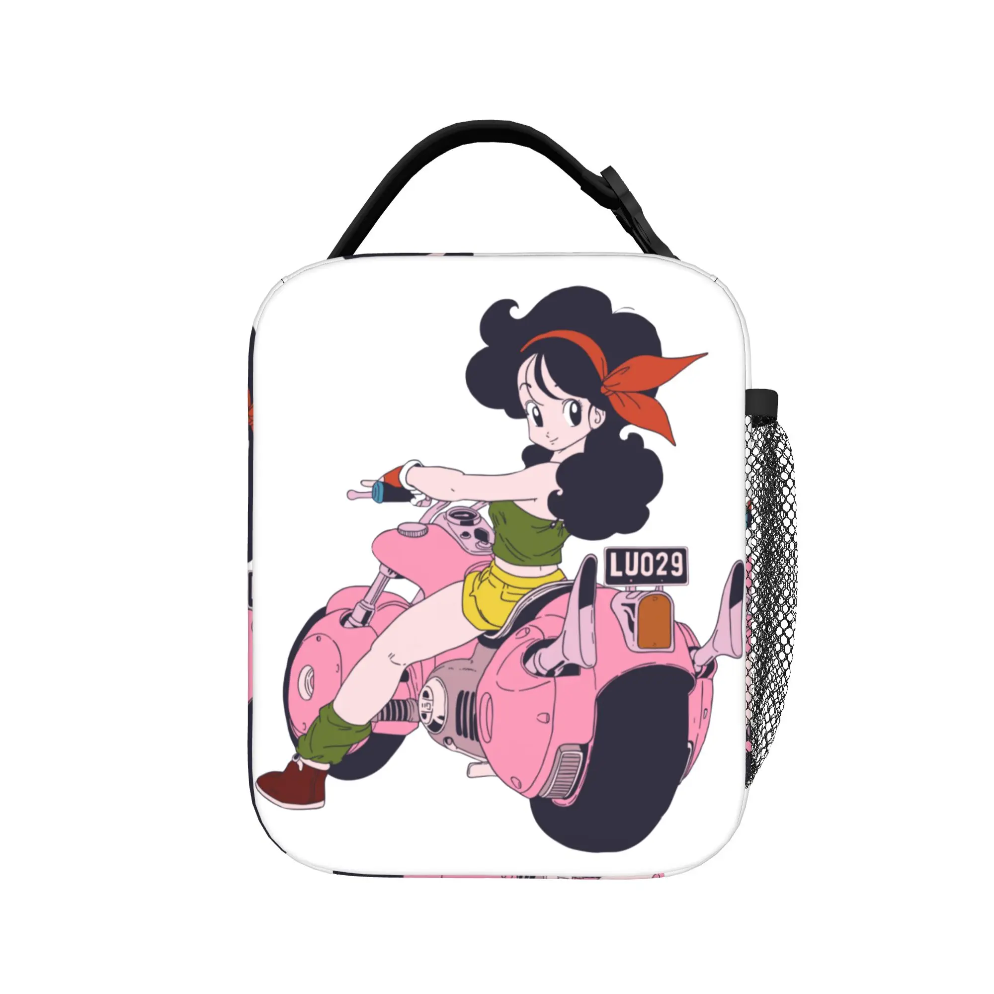 D-Dragon Ball Thermal Insulated Lunch Bag for Work Japanese Anime Portable Food Bag Container Thermal Cooler Lunch Boxes