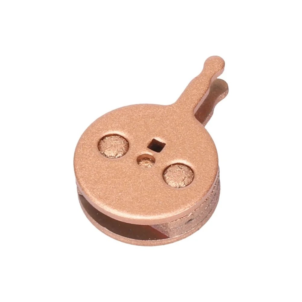 Bronze X1 Sintered Metal Disc Brake Pads Compatible with Electric Scooters Full Metal Construction 3.68x2.36x0.4cm