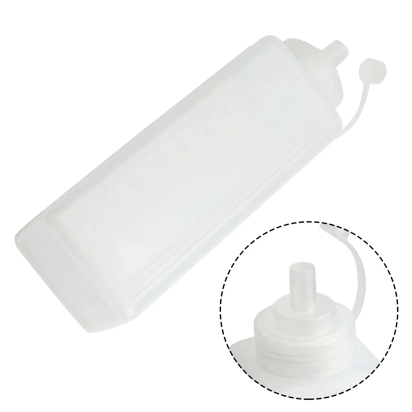 1pc 800/1000ML Squeeze Sauce Bottle Small Dia Dustproof Plastic Square Squeeze Tomato Salad Sauce Bottle Dressing Bottle