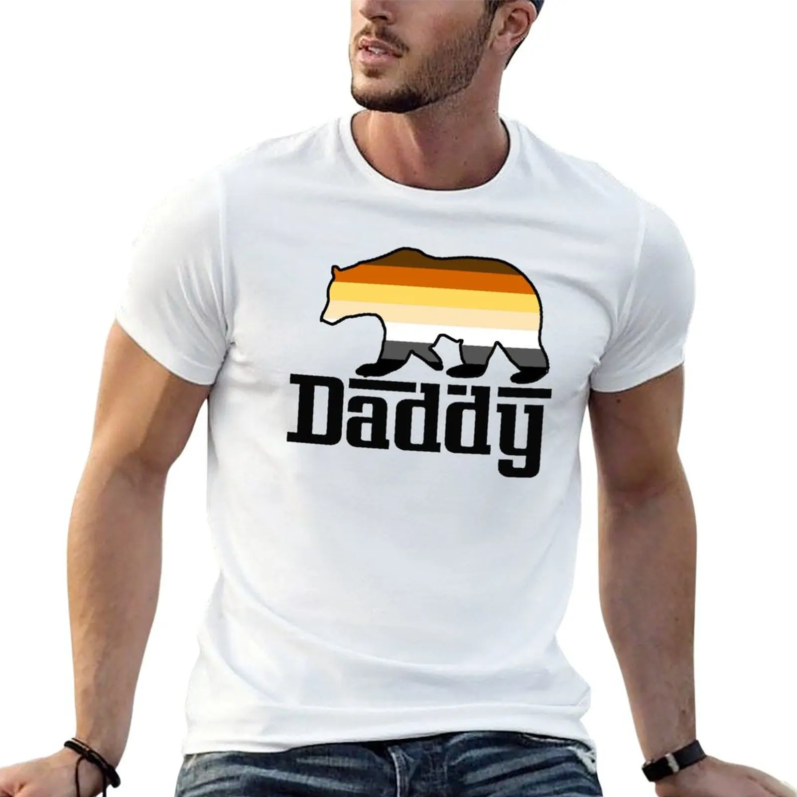 daddy bear T-Shirt Big and Tall Short Sleeve Tee