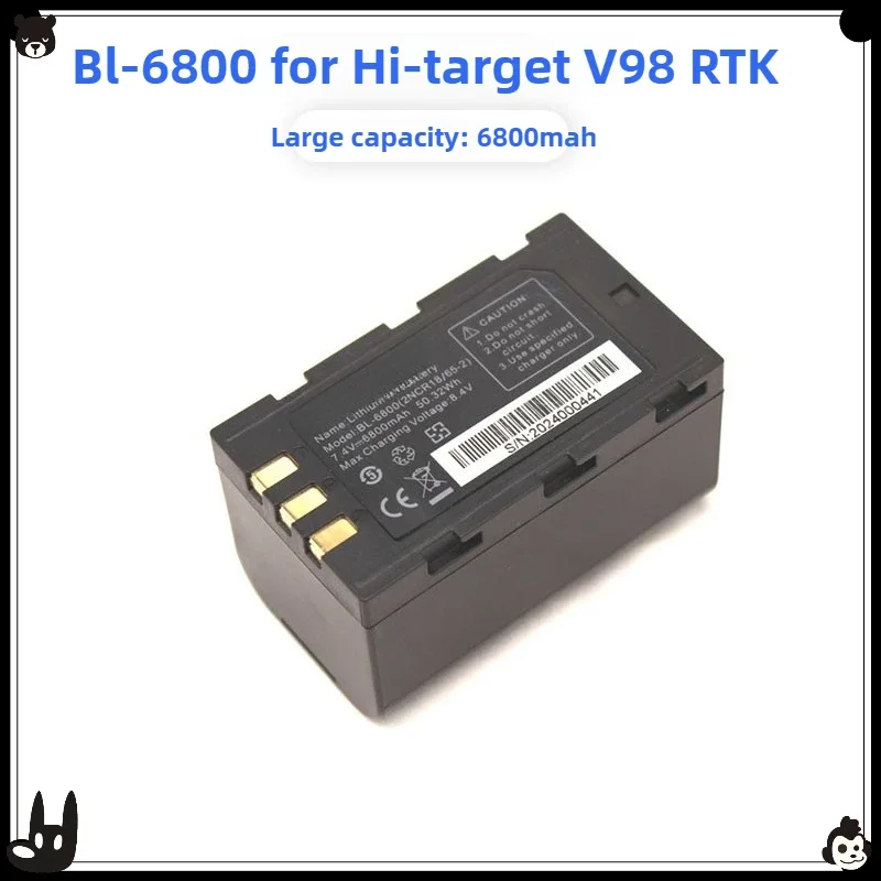 

【Fast Delivery】BL-6800 Battery 7.4V 6800mAh FOR Hi-target V98 RTK Li-ion Battery BL-6800
