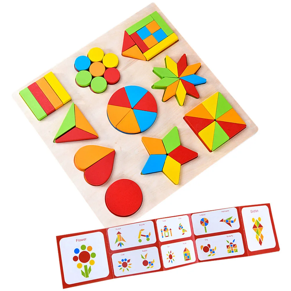1セット 1セット 木製幾何学形状マッチングボード 子供向け教育モンテッソーリ カラー感覚 幼児向け早期教育