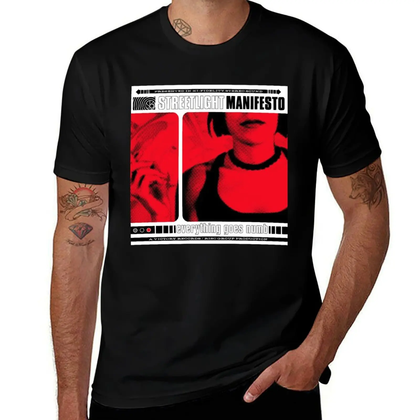 Streetlight Manifesto T-Shirt Basic Solid Color Casual Tee Shirt T-Shirt
