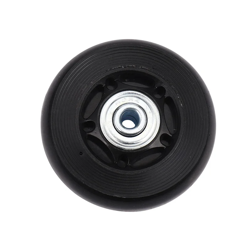 

6 Set Luggage Suitcase Replacement Wheels Axles Rubber Deluxe Repair OD 64Mm New-A93R