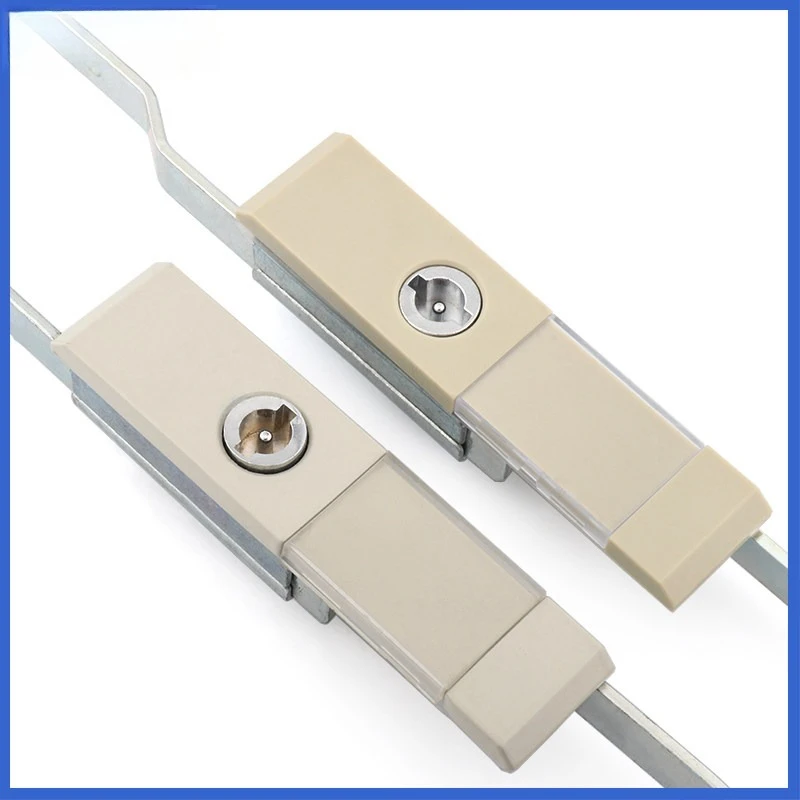 MS821 Single or Triangular Transmission Strip Cabinet Lock Linkage Electrical Cabinet Lock Heaven and Earth Linkage Lock and Key