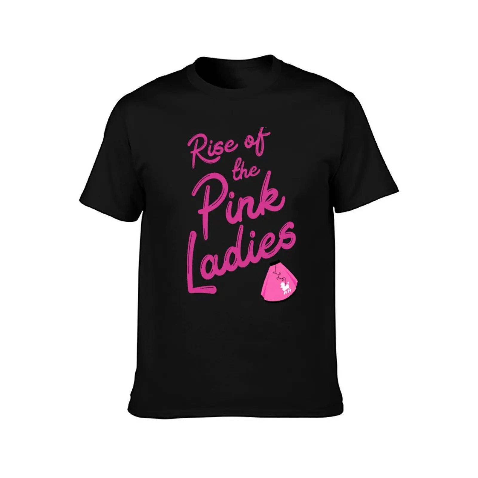 Grease Pink Ladies T-Shirt Basic Casual Wear Short Sleeve Top T-Shirt