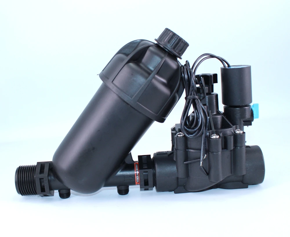 Smart Control Zones Saves time with pre-assembled valve filter