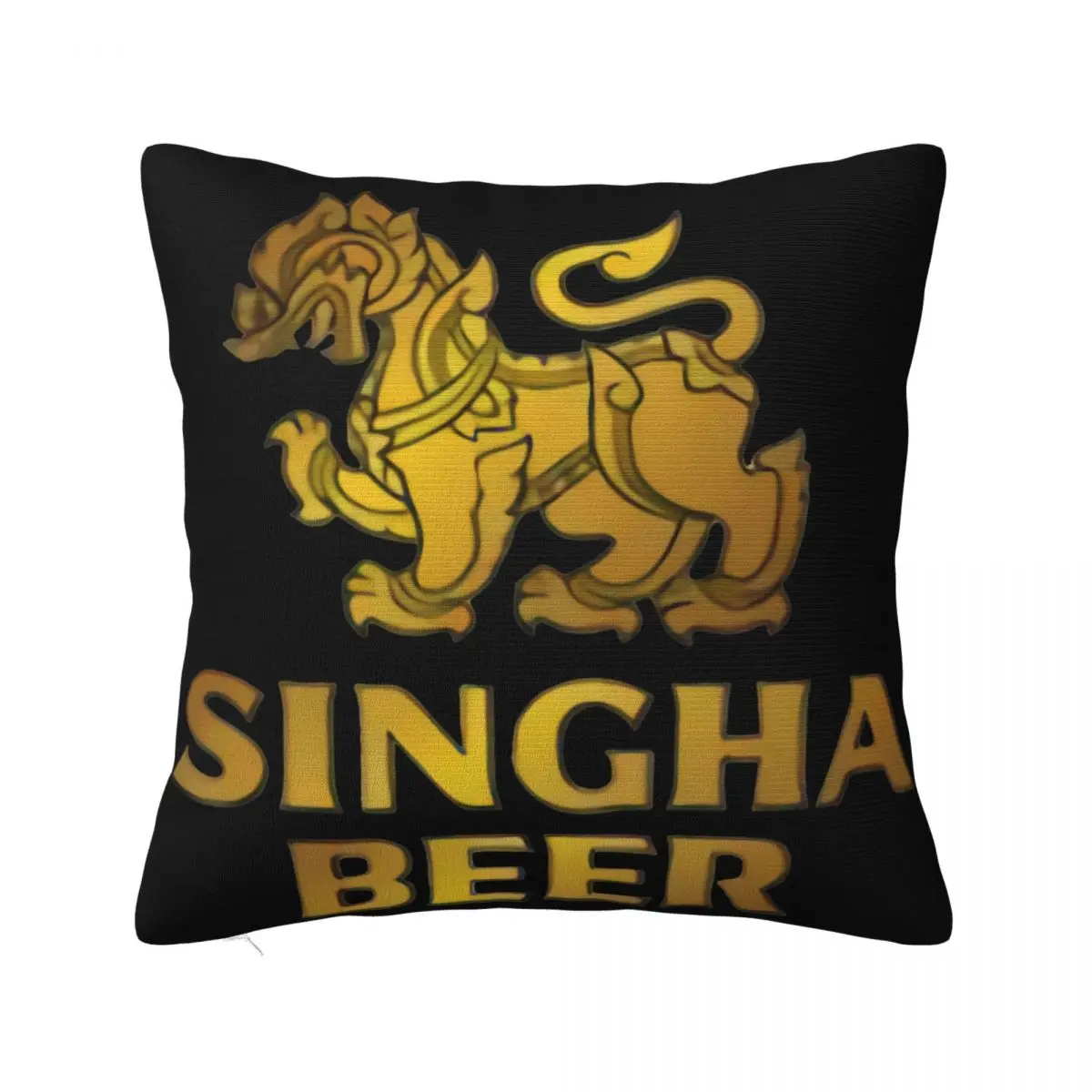 Singha Cerveza Beer Lager Thailand Mens Unisex Women Men Youth Crewneck Fresh Design Swag Pillow Case