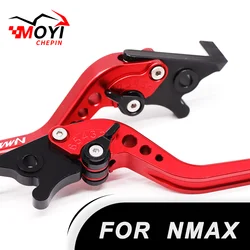 For Yamaha NMAX155 125 N-MAX125 Nmax155 nmax155 2015-2024 Motorcycle Accessories Extendable Brake Clutch Lever Adjustable Handle