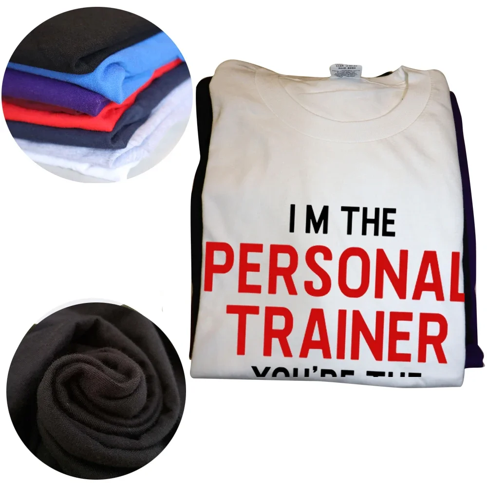 Funny Trainer Gym Workout Personal Trainer T Shirts Graphic Cotton Streetwear Short Sleeve Birthday Gifts Summer Style T-shirt