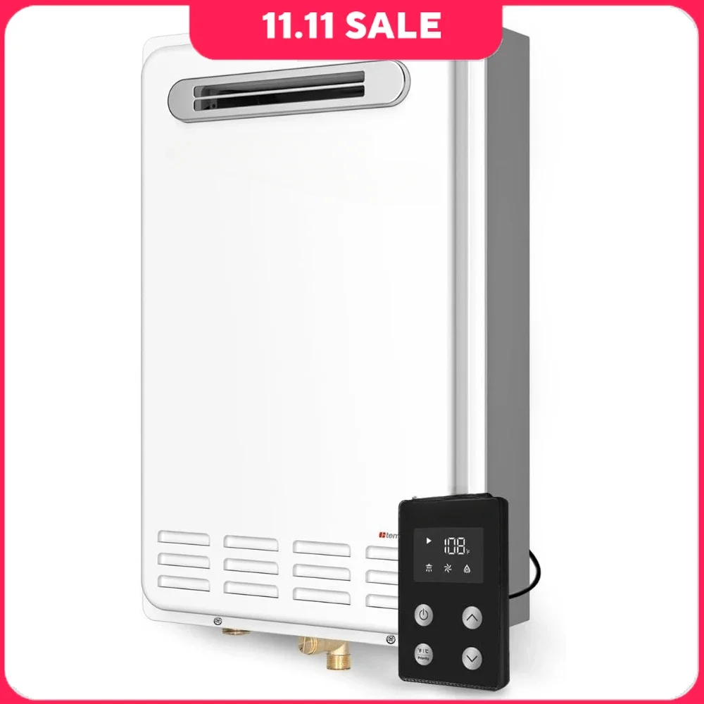 

Tankless Water Heater, 120 Volt 120,000 BTU All-around Rainproof & Eco-friendly Water Circuit System, Demand Water Heaters