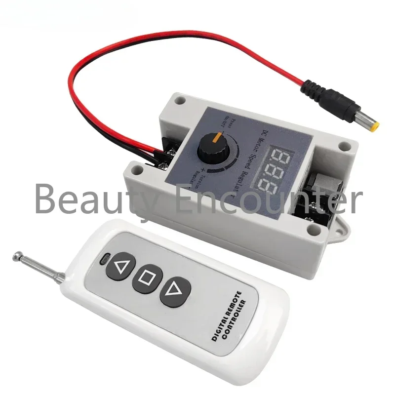 Wireless Remote Control DC Motor Speed Regulator Switch 12V 24V for Telescopic Linear Actuator Reciprocating Cycle Motor