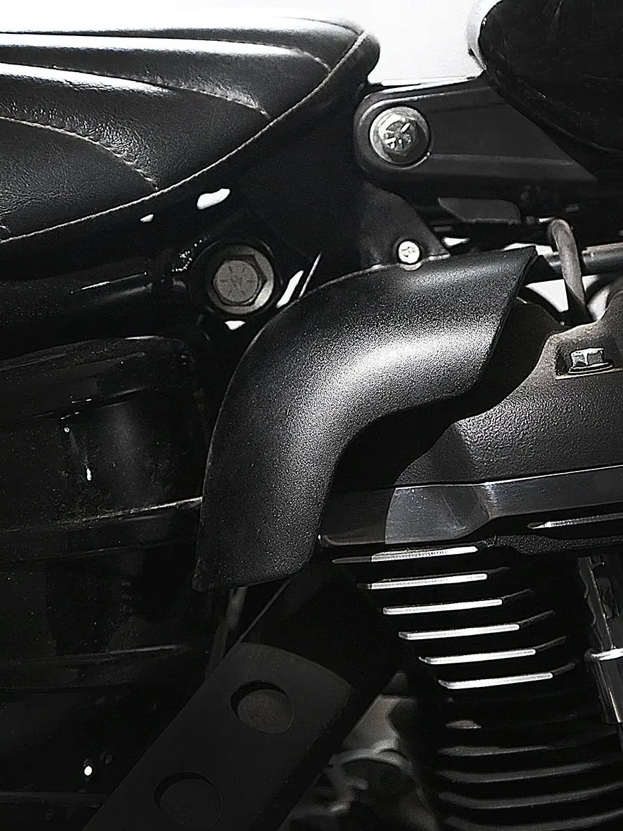 Déflecteur d'air noir pour moto, cadre central, pour Harley 2018 – 2025 Softail Breakout Street Bob Fat Boy Low Rider