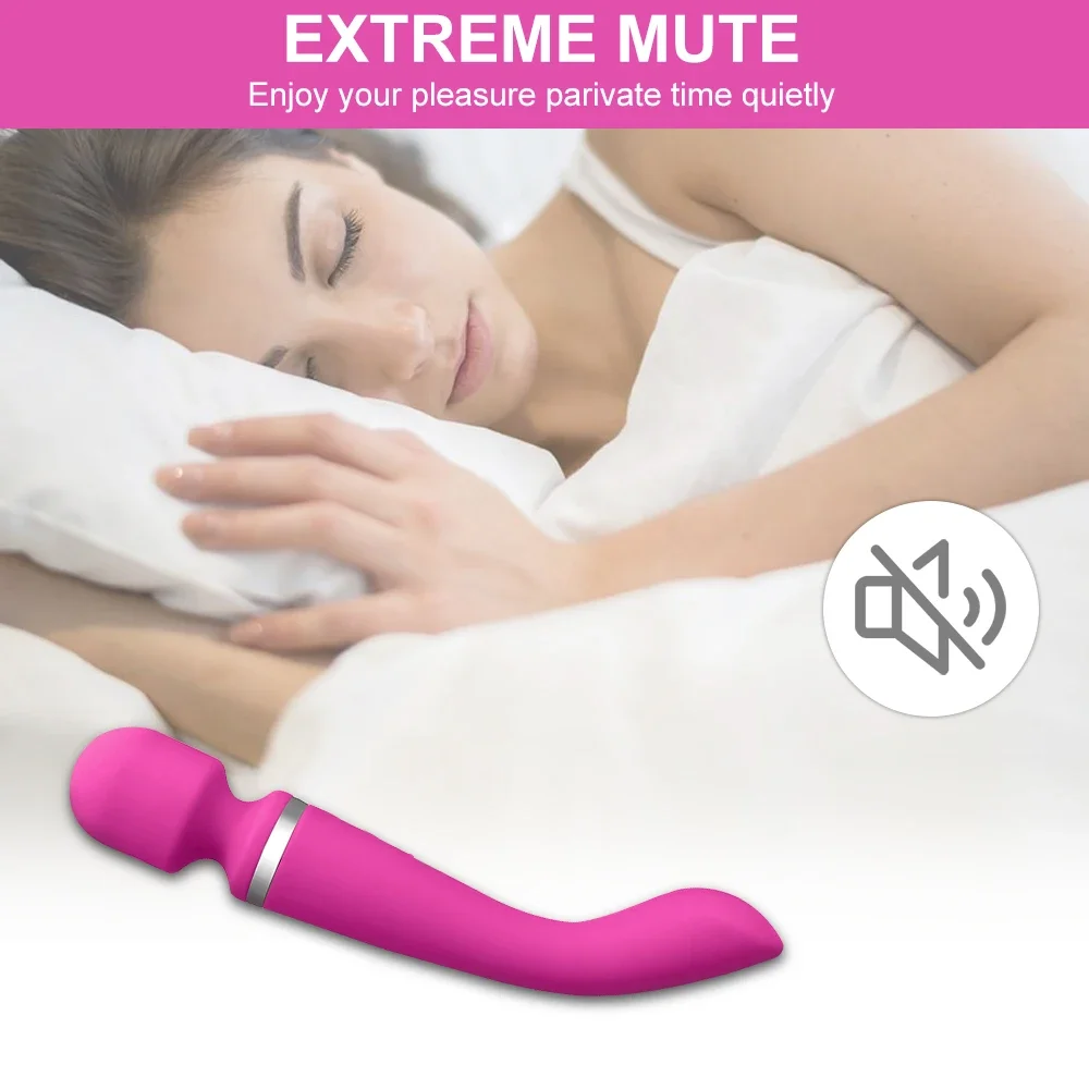 Powerful Vibrator for Women AV Magic Wand Female G-Spot Dildo Clitoris Stimulate Sex Toys Adults Goods