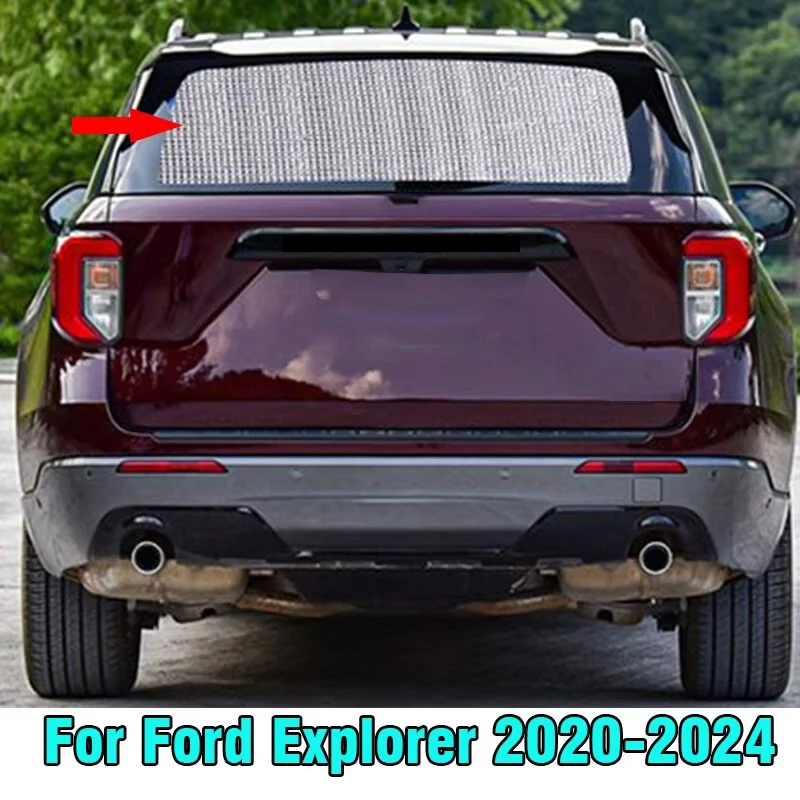 

For Ford Explorer 20-24 Sunshade Rear Window Curtain Shade Sun Windshield Visor
