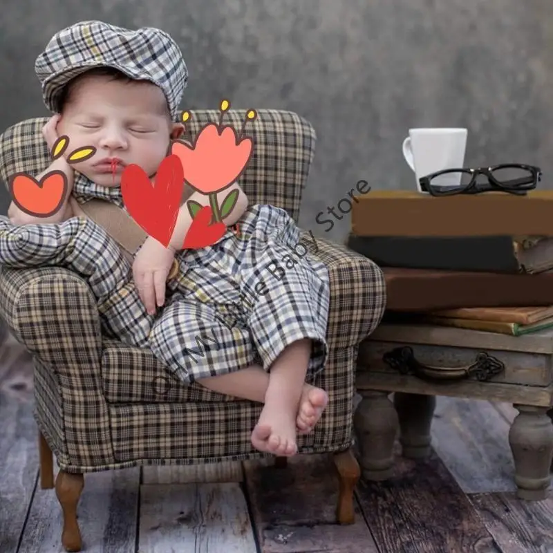 

M76C младенческая фотография реквизит Hat & подвеска Pomper Photo Suit