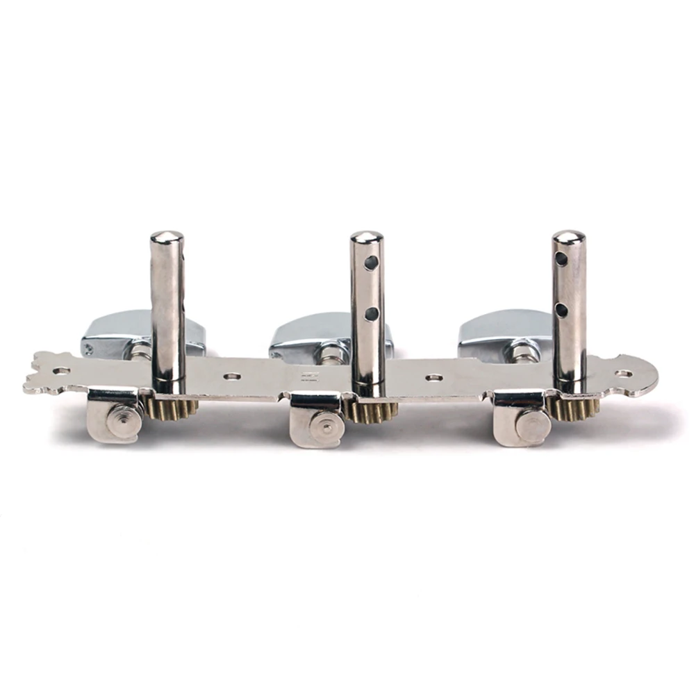 

3 L+ Chrome Color Alignment Guitar Machine Head Tuner Keys Electric Tuning Pegs Silver