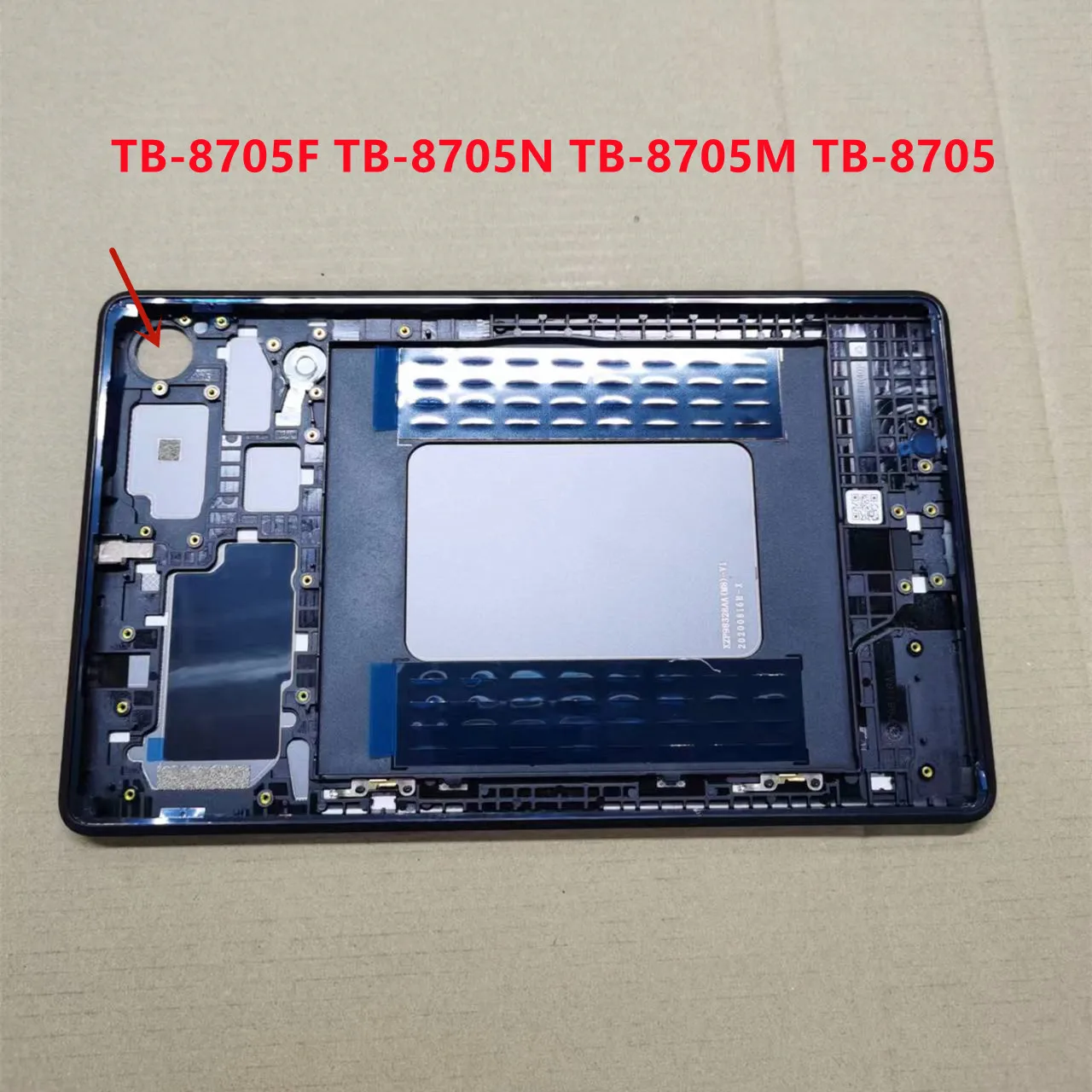 Para lenovo tab m8 fhd TB-8705F 8705n 8705m 8705 bateria voltar capa porta traseira habitação caso escudo tablet tampa chassic substituição