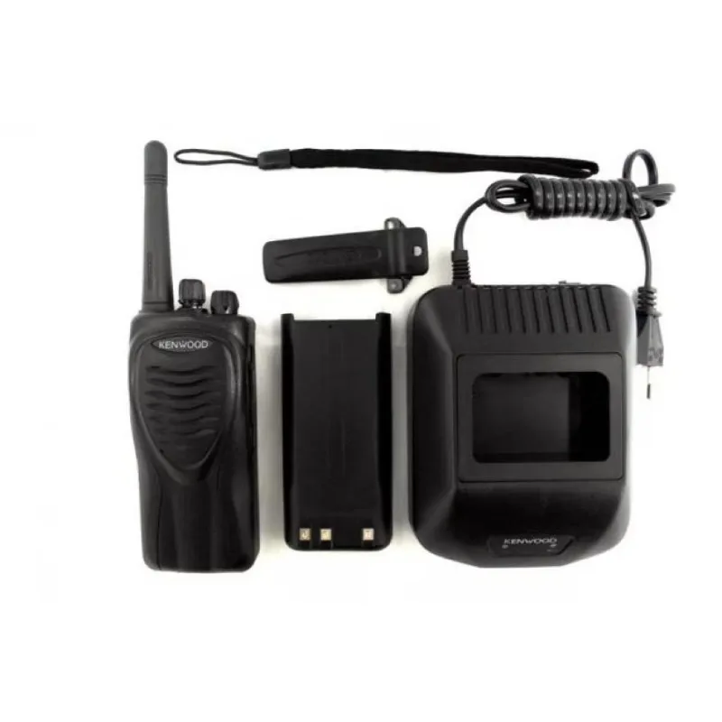 كينوود TK-3207 UHF 400-470 ميجا هرتز FM جهاز الإرسال والاستقبال 5 واط مكاسب عالية هوائي لاسلكي الاتصالات هام اتجاهين الراديو مع بطارية ليثيوم