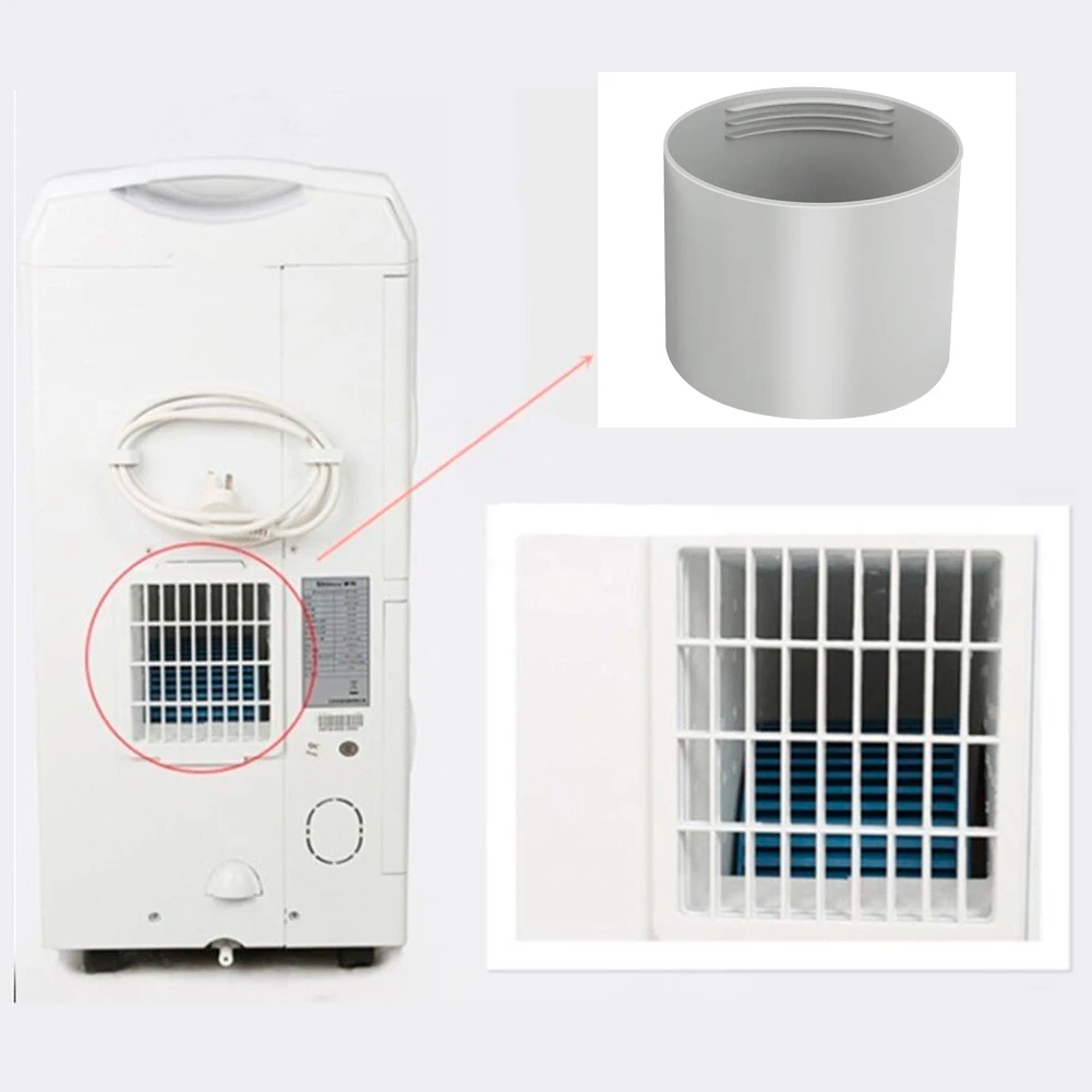 130/150mm Air Conditioner Exhaust Pipe Connector Universal Durable Exhaust Hose Interface Flexible Duct Extension Pipe