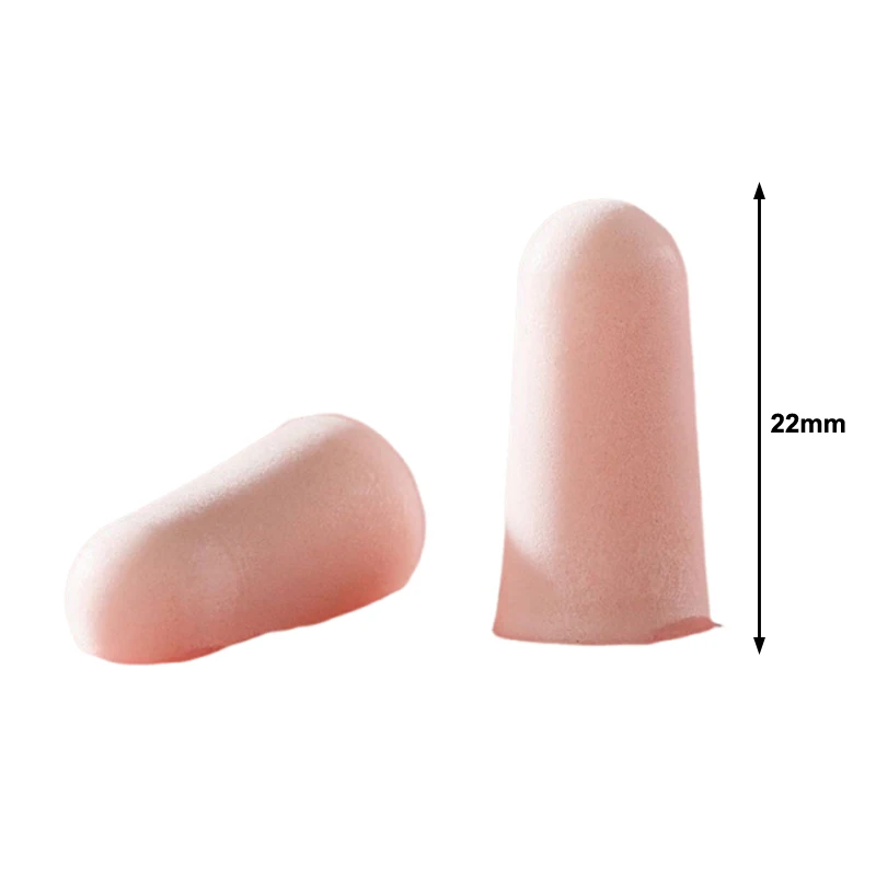 4/10Pcs Ear Care Sleep Ear Plugs Noise Reduction Sound Insulation Soft Slow Rebound Earplugs Soundproof Anti-Noise Sleeping Aid