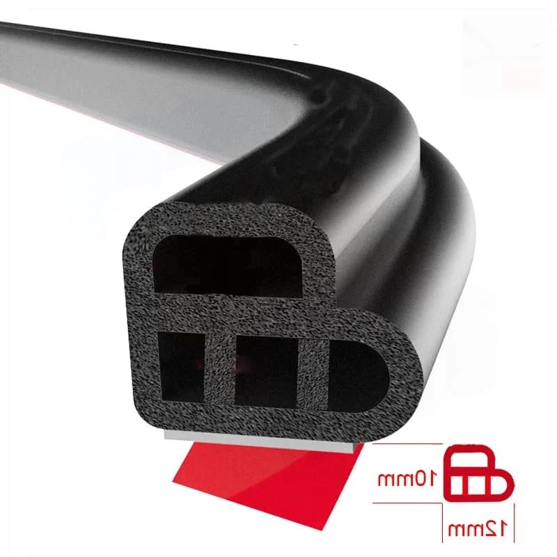 Tiras de sellado tipo L de goma para puerta de coche, para Fiat Freemont Cross Coroma Panda Idea Palio Egea 500X Toro