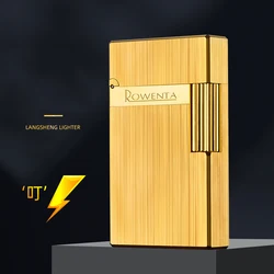 New lighter, original copper side slip, crisp steel sound, loud sound lighter, high-end gift for men, lighter