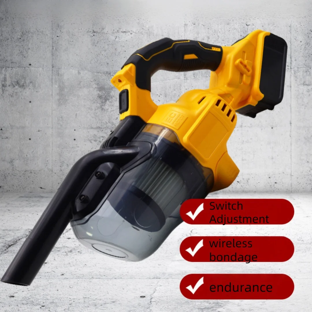 Electric  Mini Cordless Vacuum Cleaner HandheldLarge Suction Power Long Life Rechargeable Car Vacuum Cleaner