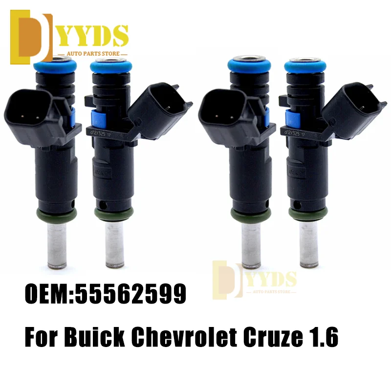 

4PCS 55562599 Set Original Ssangyong Kyron Injector Nozzle For Cruze 1.6 Trax Fuel OPEL Orlando Astra Insignia Zafira Aveo Clean