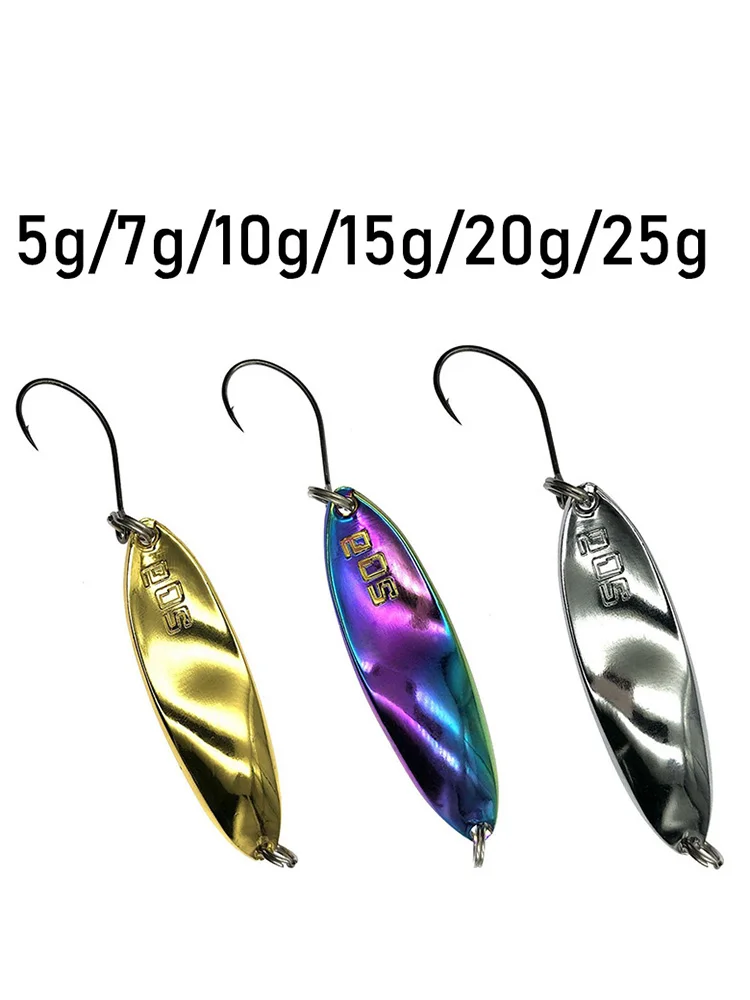 5g 7g 15g 20g 25g Spinners cuillère leurres métal Vib sangsue appât artificiel leurre pêche Wobbers pour bar brochet perche pesca truite