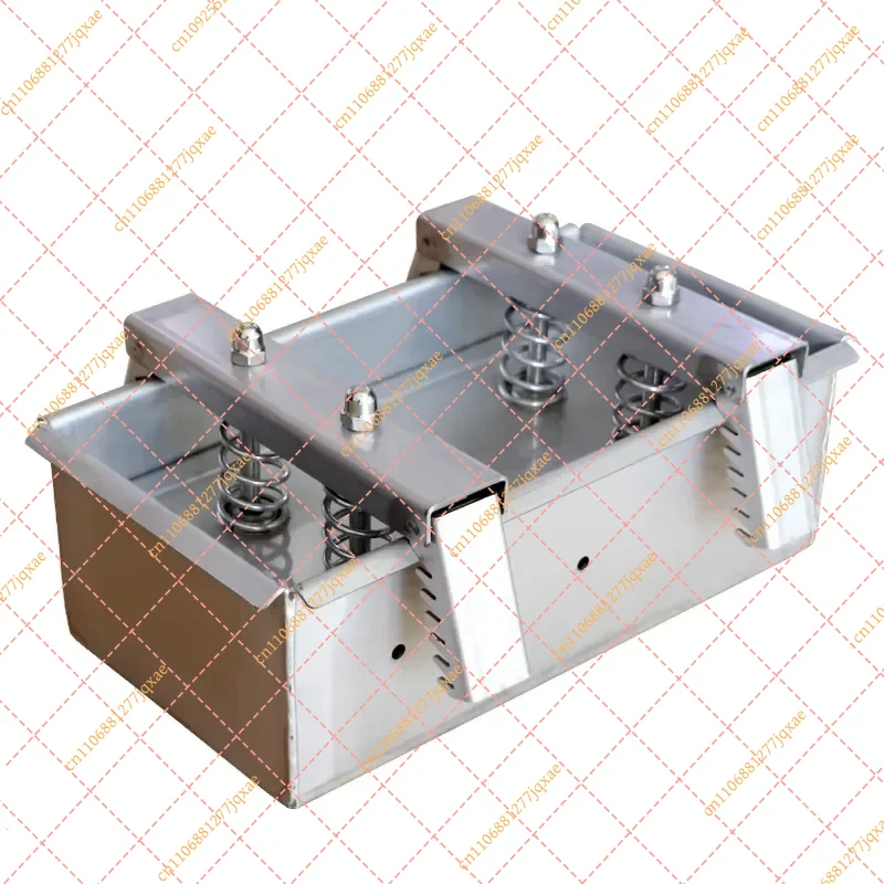 1kg Stainless Steel Meat Press Mold, Double Spring Tool for Ham & Bacon Making